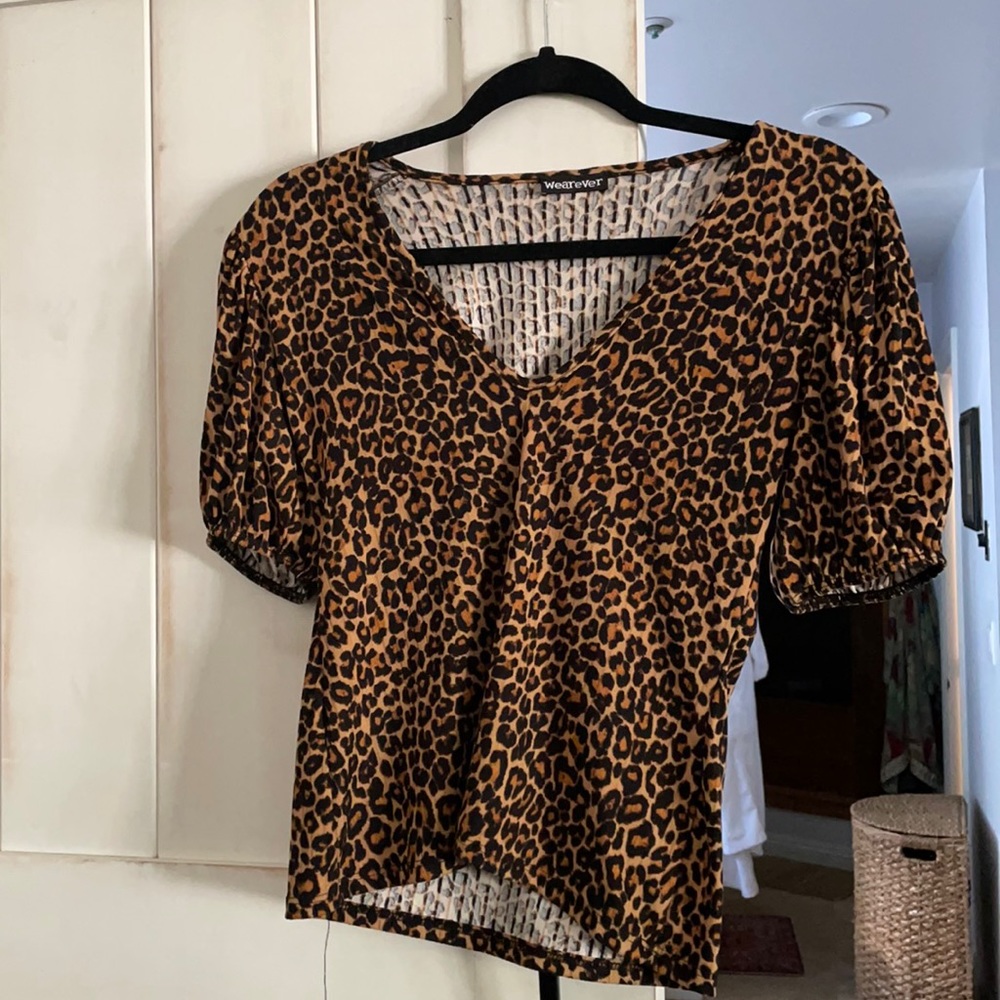 Cheetah Print Top